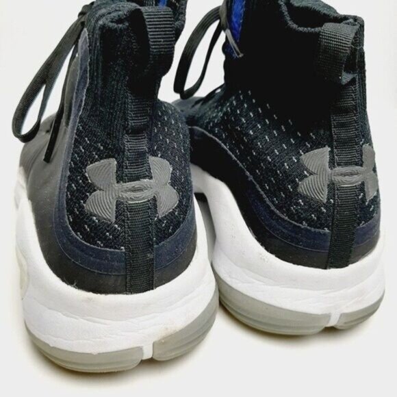 UNDER ARMOUR Curry 4 Basketball Athletic Shoes Black Youth Sz 6.5 - Picture 10 of 14